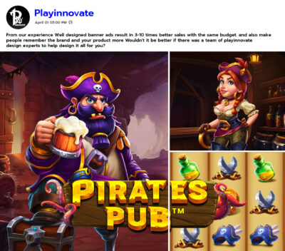 Facebook Banner – Pirates pub